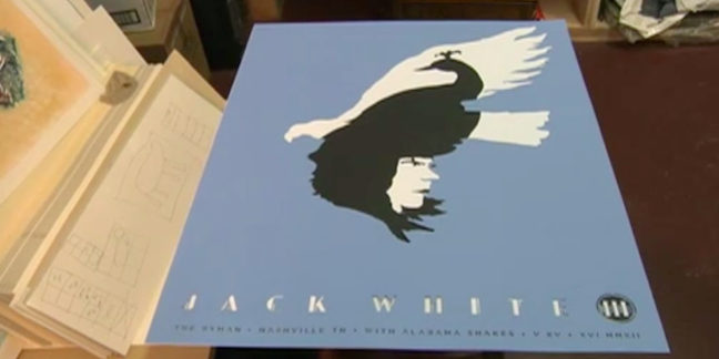 Third Man Selling "Triple Decker" Jack White Poster