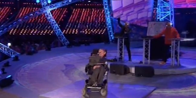 Watch Orbital Perform With Stephen Hawking at the Paralympics Opening Ceremony