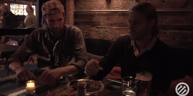 Watch: Menomena Chat About Their New Album, New Video Over a Plate of Fried Chicken