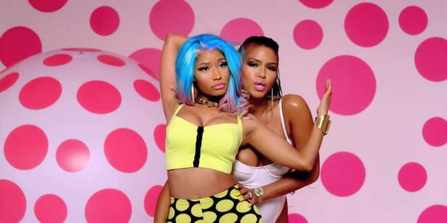 Nicki Minaj and Cassie Team Up for the Brightest Video Ever, for 