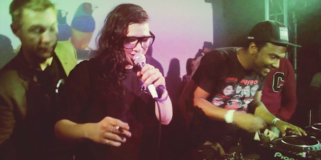 Watch Skrillex, Diplo, and Friends Bring Down the House at Check Yo Ponytail in Los Angeles