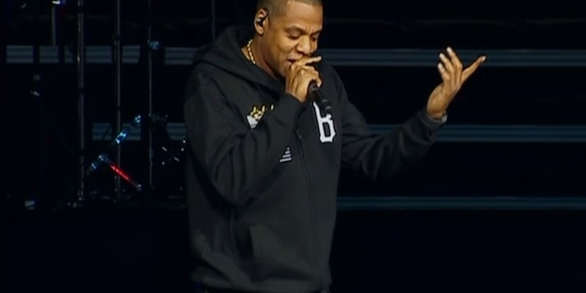 Watch: Jay-Z Performs 