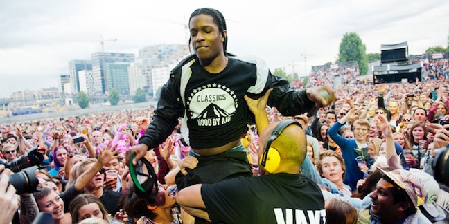 A$AP Rocky Joins Rihanna's Tour