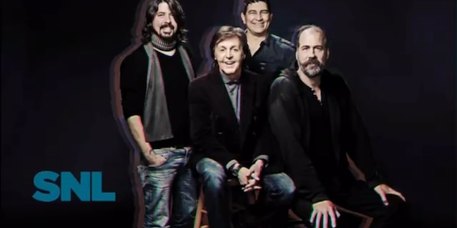 Watch Paul McCartney Front Nirvana Again on 