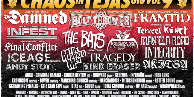 Andy Stott, Iceage, the Men, Lower, Merchandise, Screaming Females, More to Play Chaos in Tejas