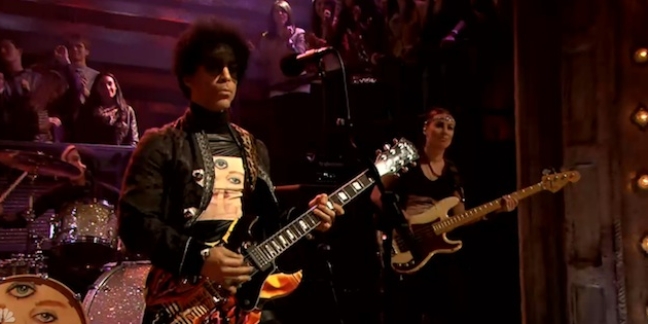 Watch Prince Perform, Throw a Guitar on 