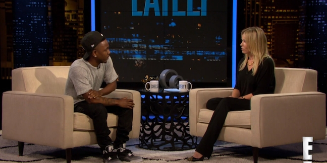 Watch: Chelsea Handler Interviews Kendrick Lamar on "Chelsea Lately"