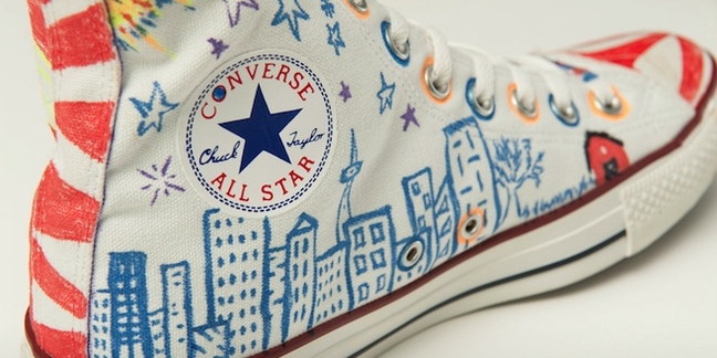 Bon Iver, the Black Keys, Tame Impala, the National, Wavves, Charli XCX, More Design Converse Sneakers for Charity Auction
