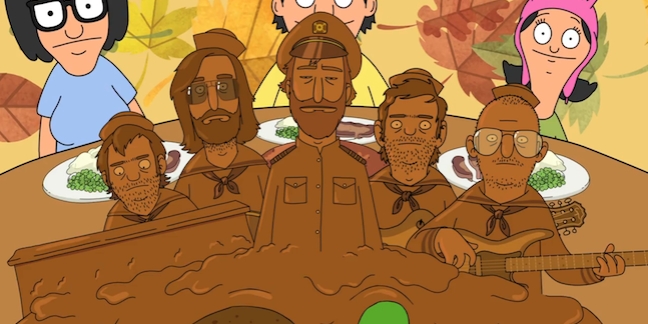 Watch the National collaborate with "Bob's Burgers" for Thanksgiving