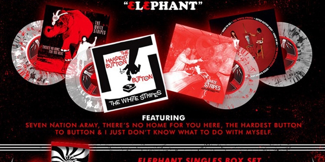 Third Man Records to Release Four Singles From the White Stripes' Elephant on Vinyl
