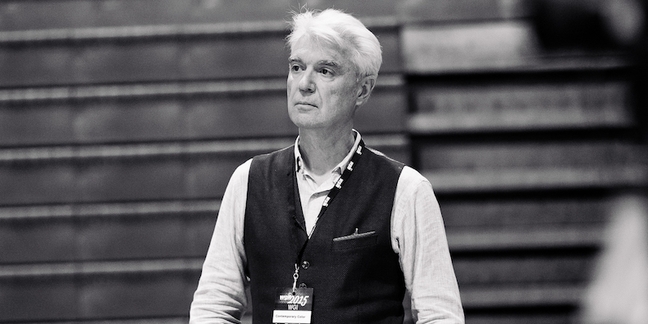 David Byrne on Trump NEA Elimination Proposal: “That’s Just Completely Stupid”