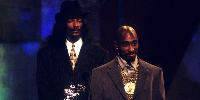 Snoop Dogg Inducting Tupac Shakur Into Rock & Roll Hall of Fame