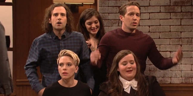 Watch Lorde Get Silenced by Male Feminists in “SNL” Sketch