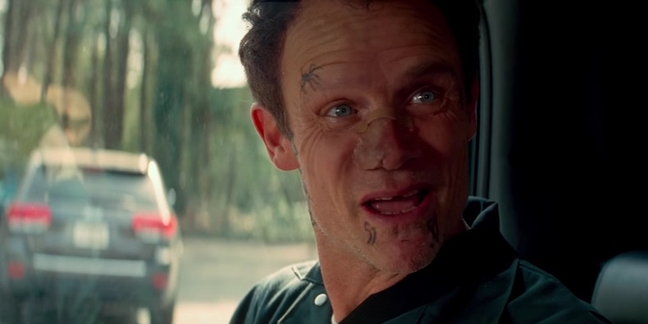 Flea Appears in Edgar Wright’s New Baby Driver Trailers: Watch