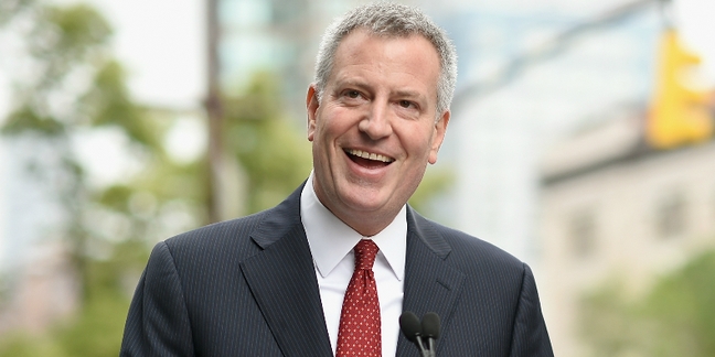 NYC Mayor Bill de Blasio Declares June “New York Music Month”