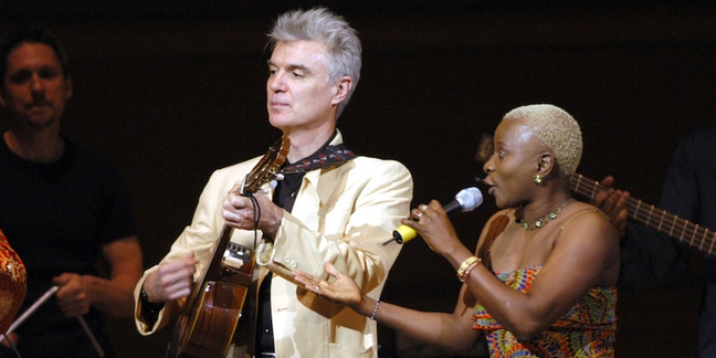 Watch David Byrne and Angélique Kidjo Perform Talking Heads’ “Once in a Lifetime”