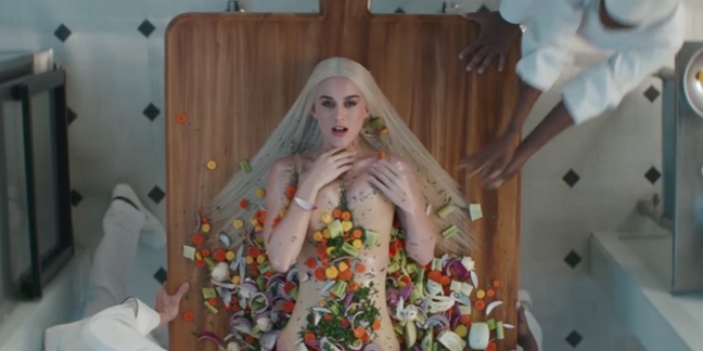 Watch Katy Perry Get Served as a Meal in New “Bon Appétit” Video With Migos