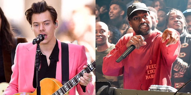 Watch Harry Styles Cover Kanye West’s “Ultralight Beam”