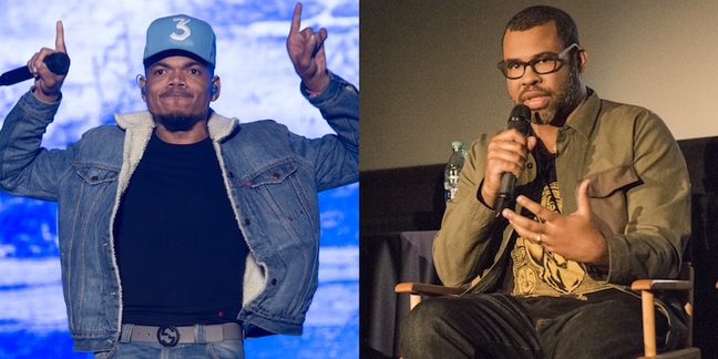 Chance the Rapper and Jordan Peele Talk Kanye, Get Out, Chappelle for Teen Vogue