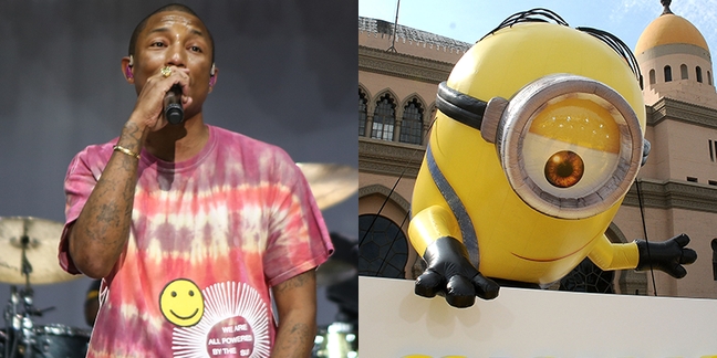 Pharrell Shares New Song “Yellow Light” From Despicable Me 3 Soundtrack: Listen