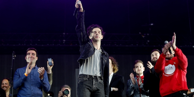 Watch the 1975 Bring Out Mayor, Police for Manchester Tribute