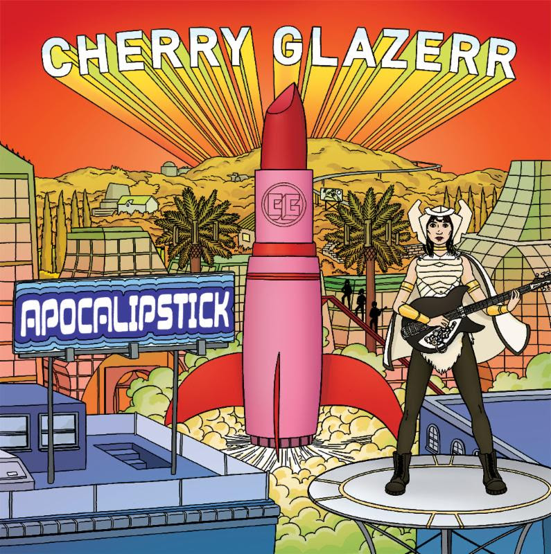 Image result for Cherry Glazerr: Apocalipstick album art