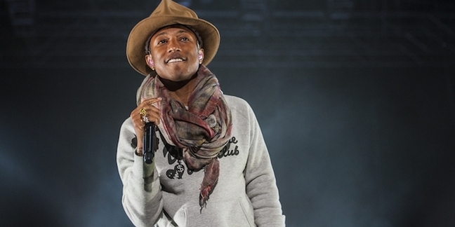 Pharrell Joined By Jay Z, Usher, Pusha T, T.I. at Coachella