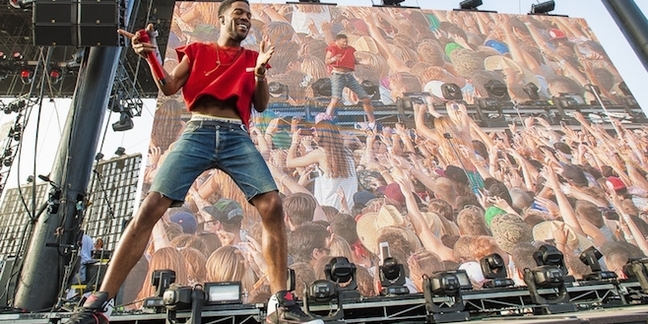 Kid Cudi Performs With MGMT and Haim at Coachella