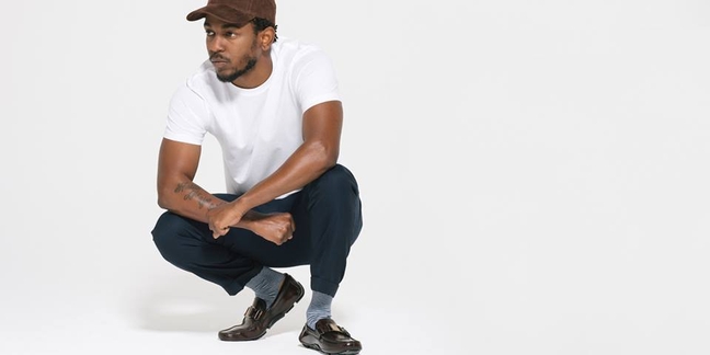 Kendrick Lamar Shoots the "King Kunta" Video at the Compton Swap Meet
