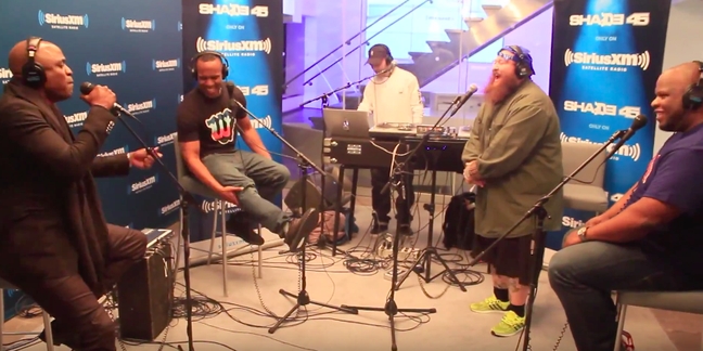 Action Bronson Freestyles with Wayne Brady and Meyhem Lauren on Shade 45 Radio