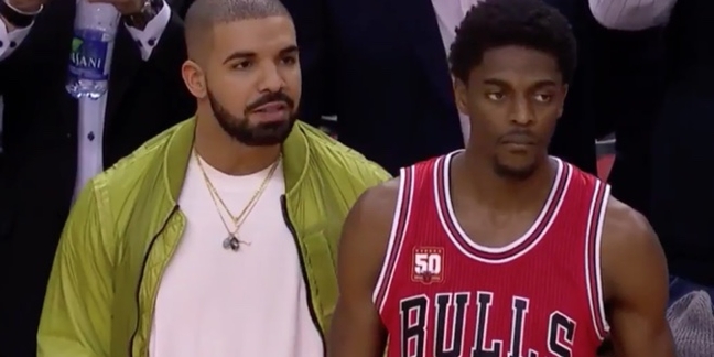 Drake (Possibly) Interferes With Chicago Bulls Player
