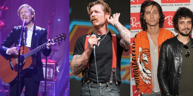 Beck and the Strokes Members Cover Eagles of Death Metal's "I Love You All The Time" 