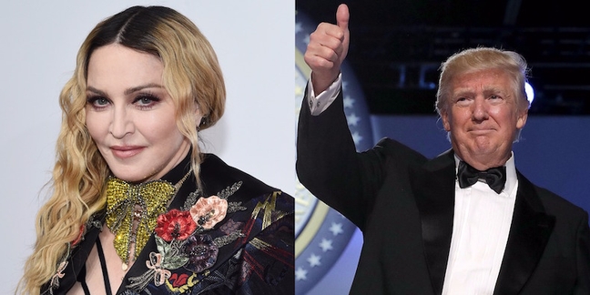 Madonna Tells Trump to “Suck a Dick” at Women’s March in D.C.