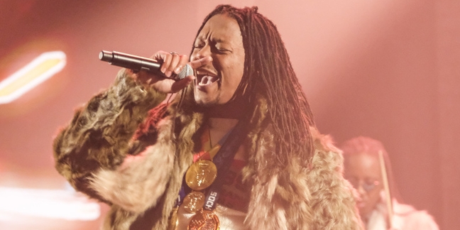 Watch Lupe Fiasco Perform “Jump” on “Colbert”